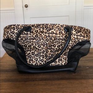 Leopard Print Dog/Cat Carrying Bag